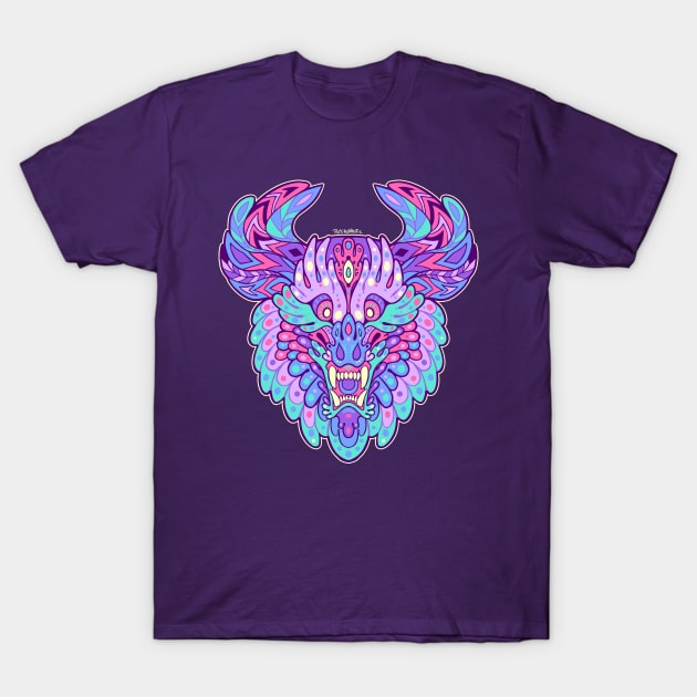 Pastel Tribox T-Shirt by Psychonautic